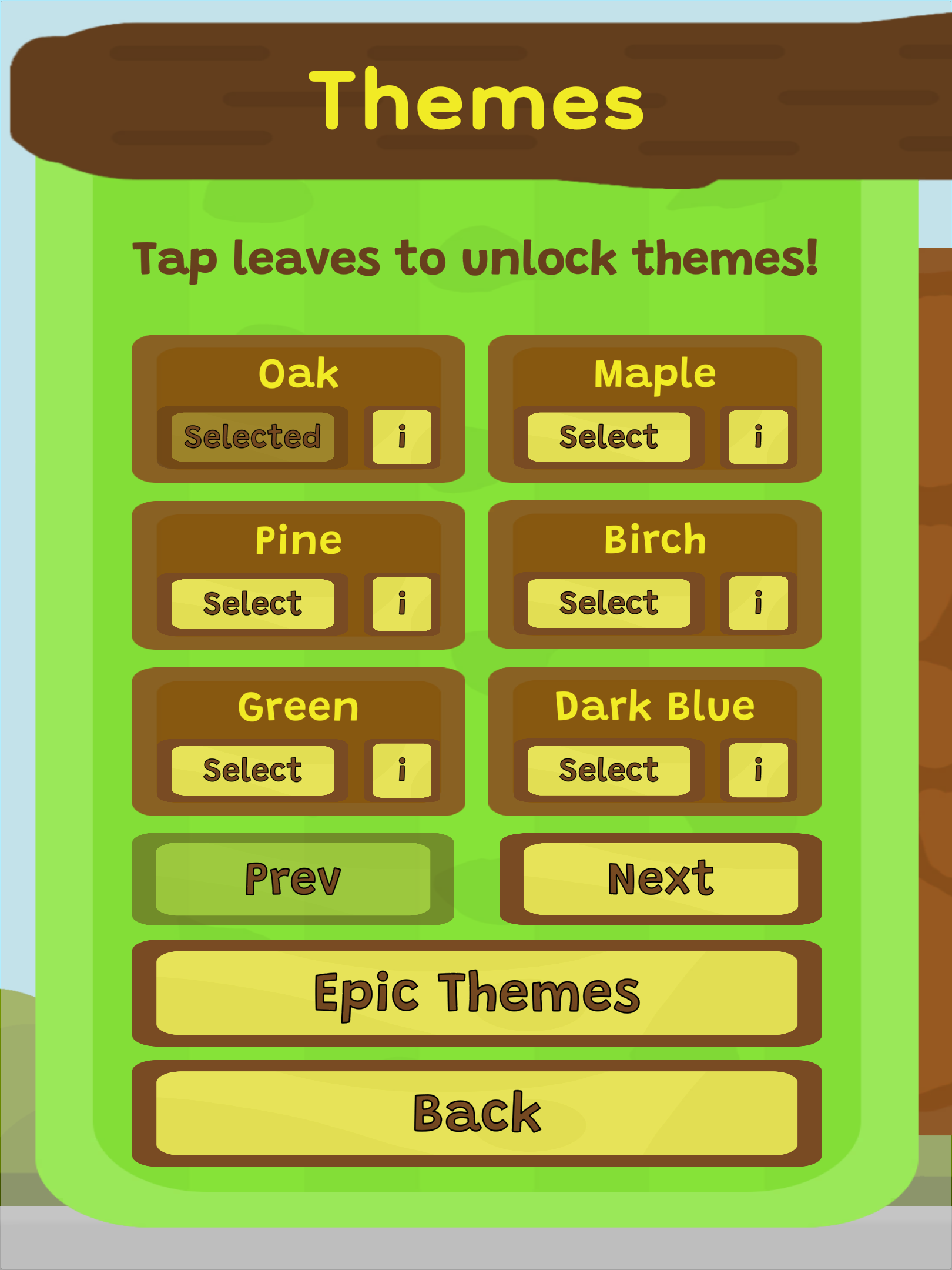 Leaf Buster Gameplay screenshot